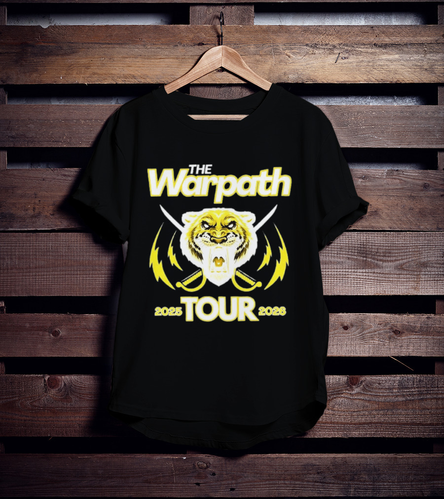 Buffalo Hockey The Warpath 2025 2026 Tour Lion T-Shirt