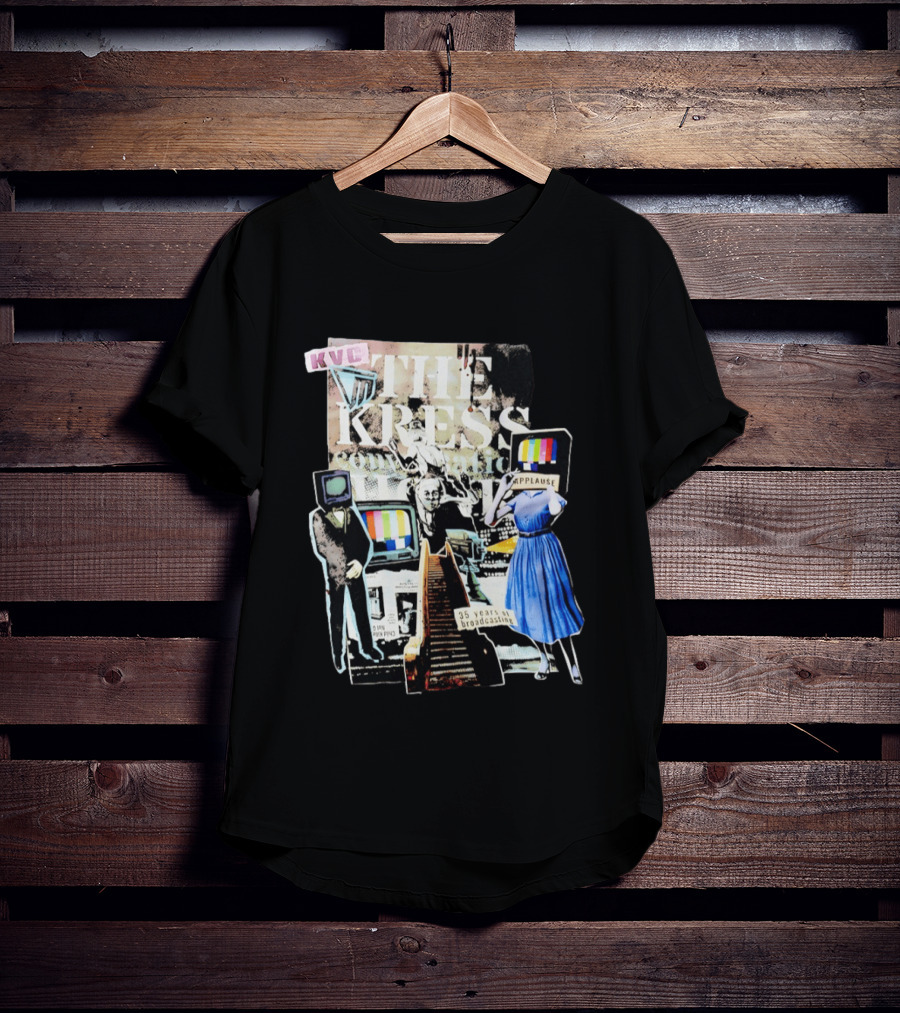 KVC The Kress 35 Years Of Broadcasting TV Applause T-Shirt