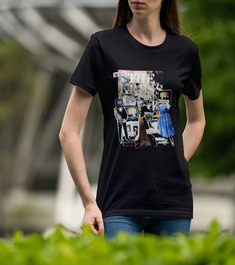 KVC The Kress 35 Years Of Broadcasting TV Applause T-Shirt