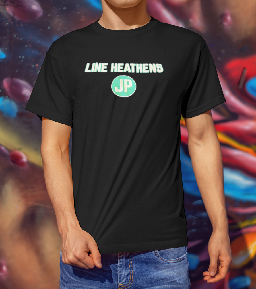 LINE HEATHENS JP Circle T-Shirt