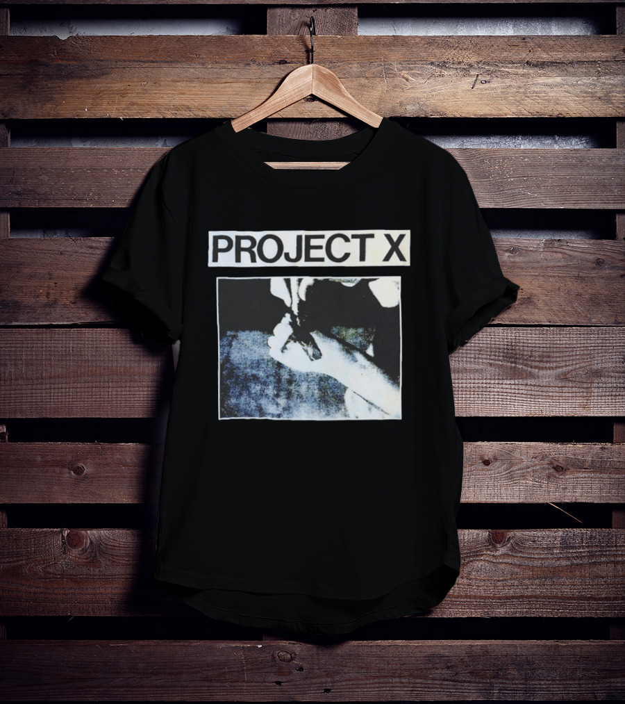 Project X Straight Edge Hardcore Revenge Image T-Shirt