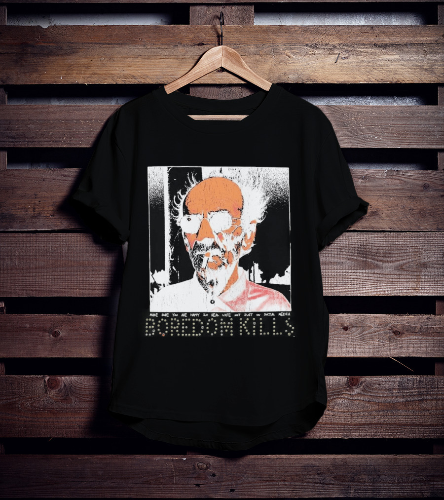 Make Sure You Are Happy In Real Life Andy Warhol Teacher T-Shirt