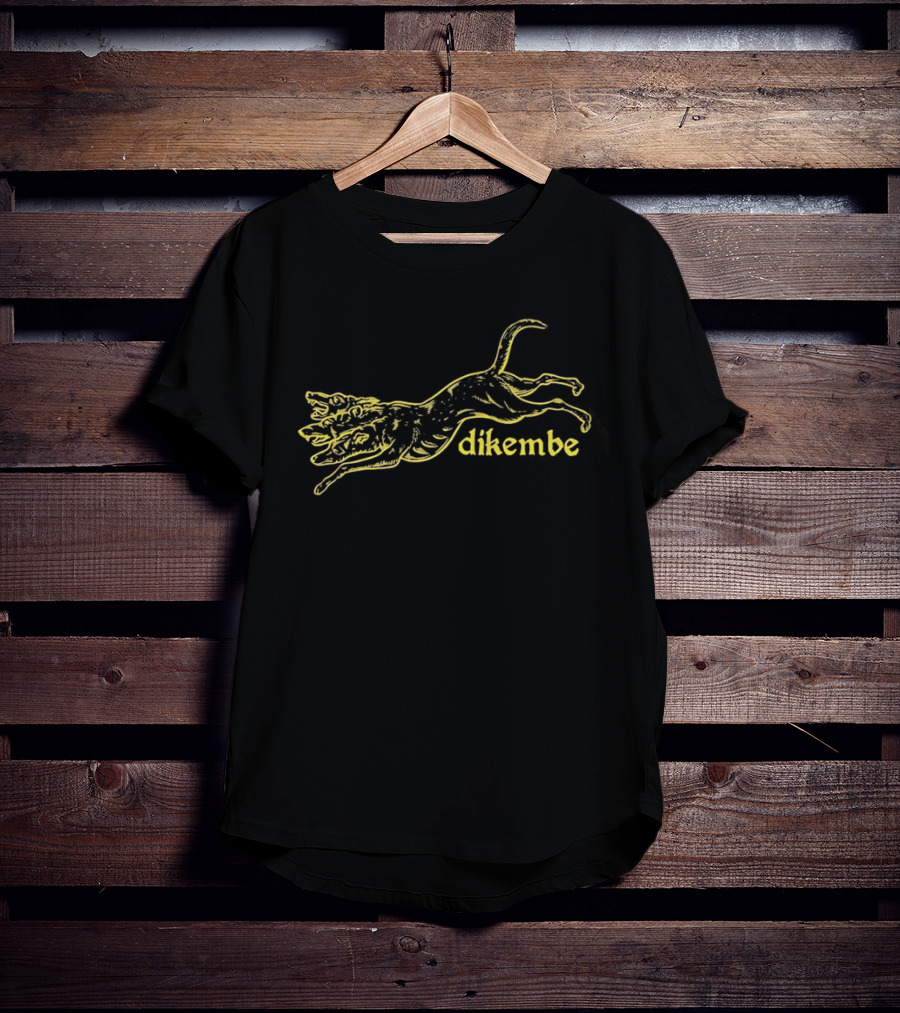 Dikembe Dog Yellow Jumping T-Shirt