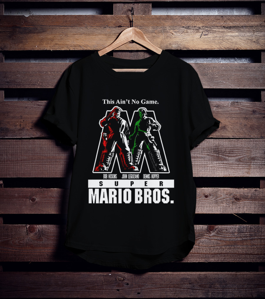 Super Mario Bros Trust The Fungus Ain't No Game T-Shirt