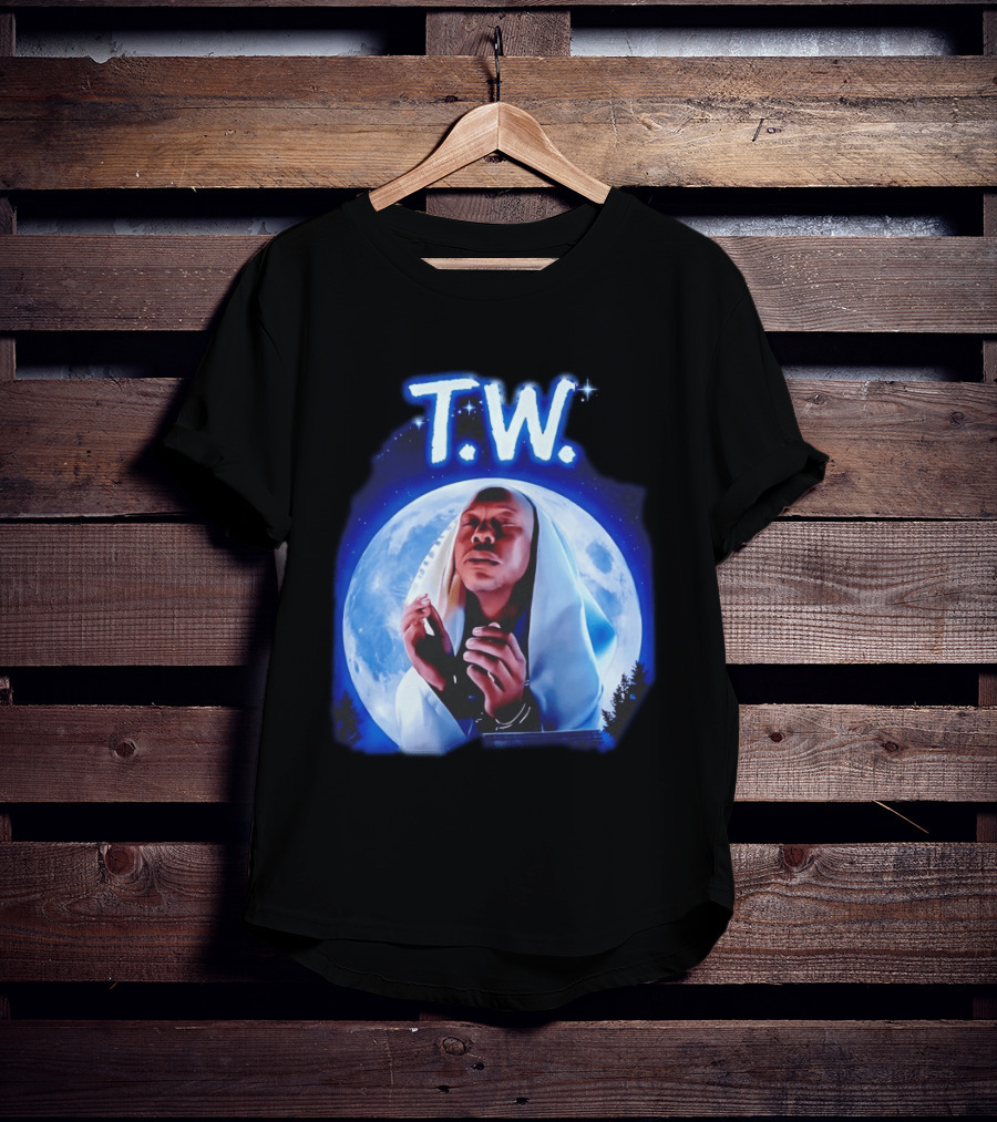 T.W. Moonlight Prayer Imagery Celestial T-Shirt