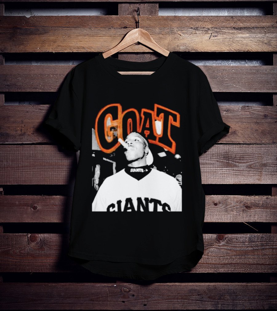 GOAT Barry Bonds San Francisco Giants T-Shirt