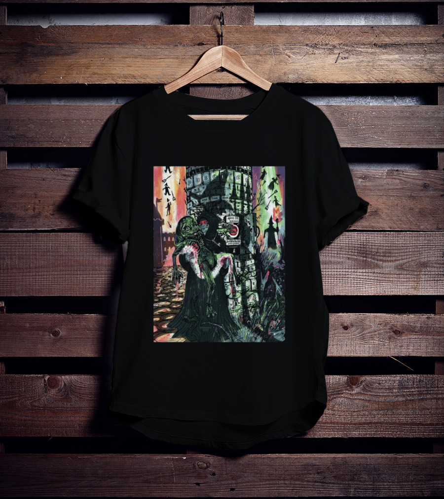 Puscifer Bethlehem April 3 2026 Creepy Creature With Robed Figure T-Shirt