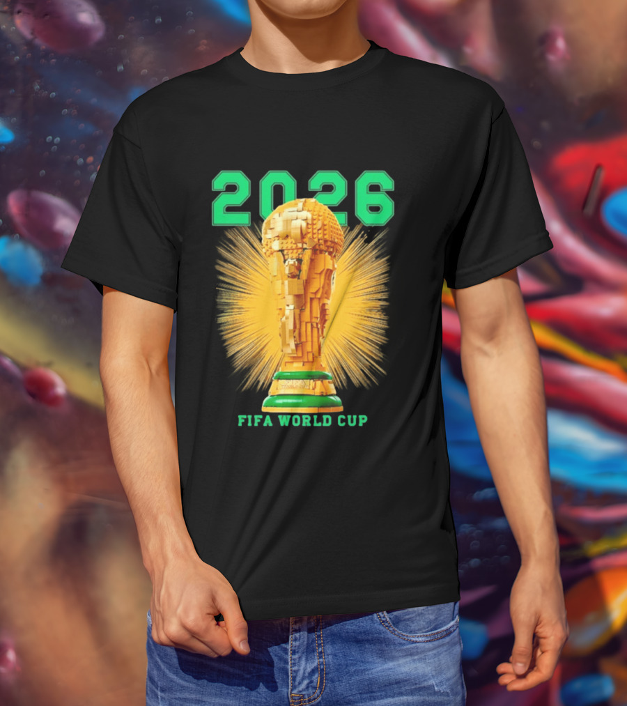 2026 FIFA World Cup Lego Trophy T-Shirt