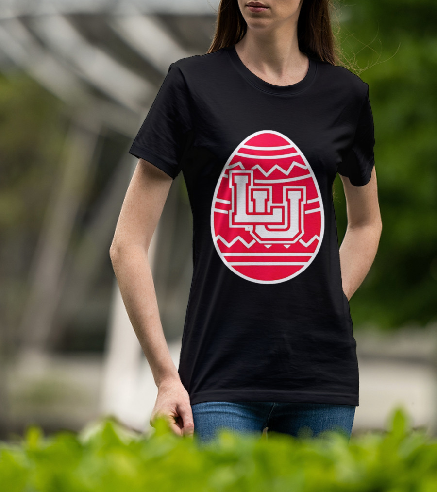 Liberty Union LU Easter Egg Red And White T-Shirt