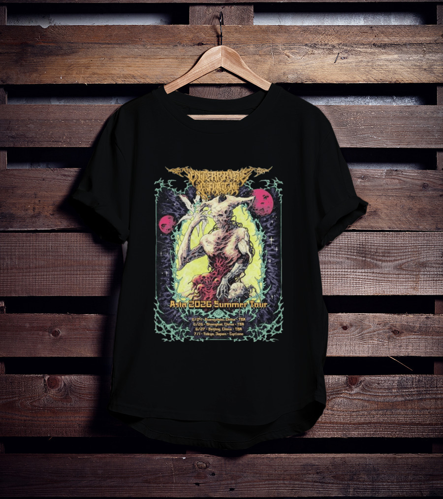 Enterprise Earth Asia 2026 Summer Tour Guangzhou Shanghai Beijing Tokyo Cyclone T-Shirt