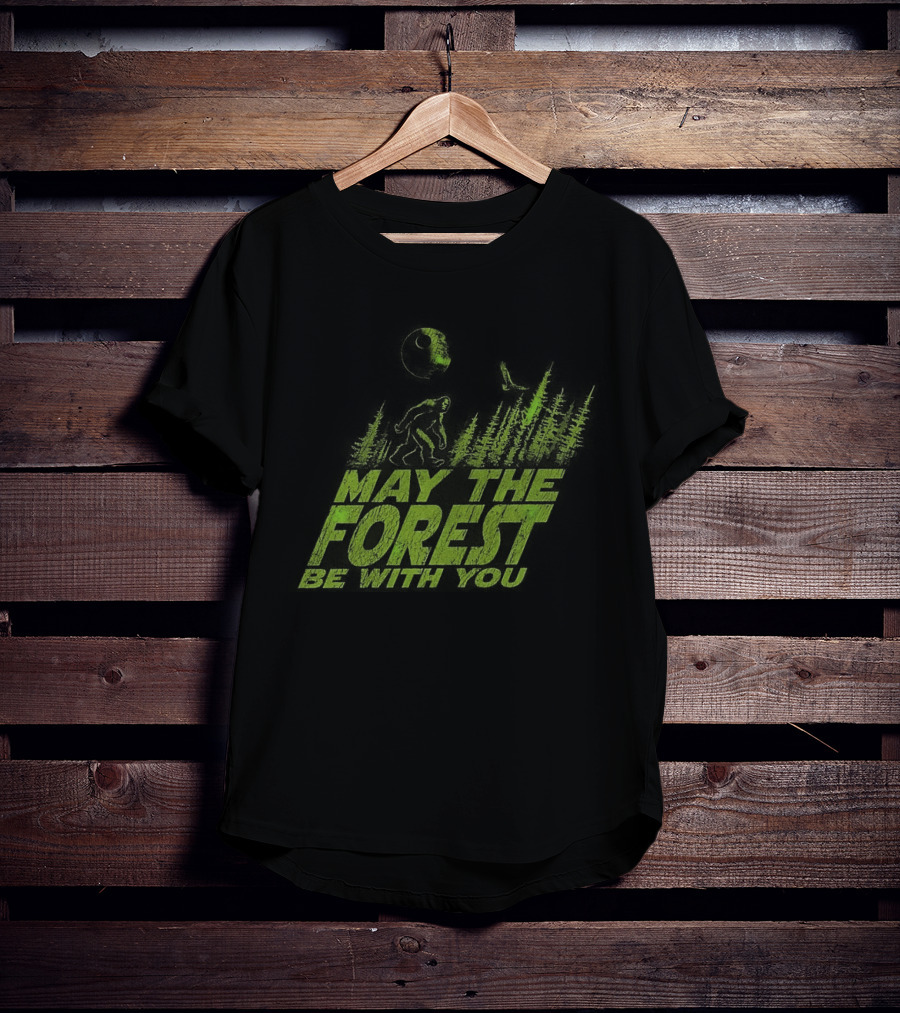 Forest Squatch May The Forest Be With You T-Shirt