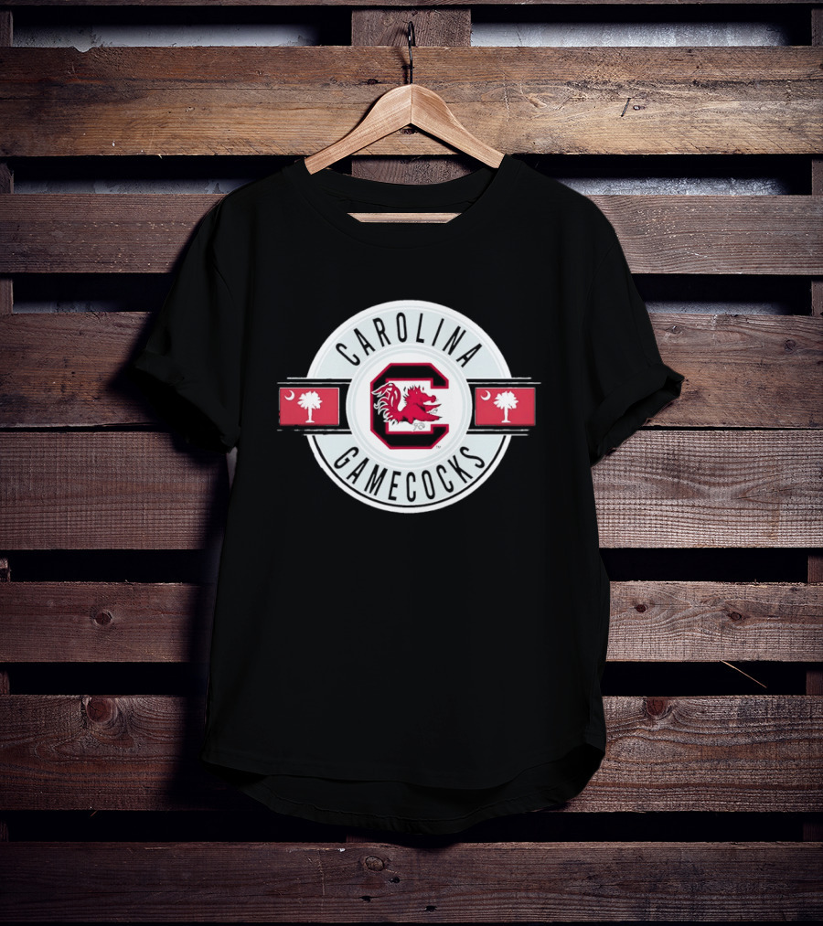 Carolina Gamecocks C Emblem Palmetto Crescent T-Shirt