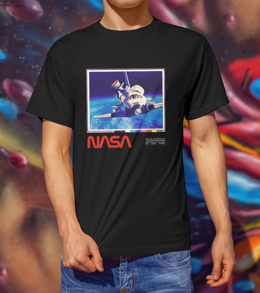 Space Shuttle In Orbit NASA T-Shirt