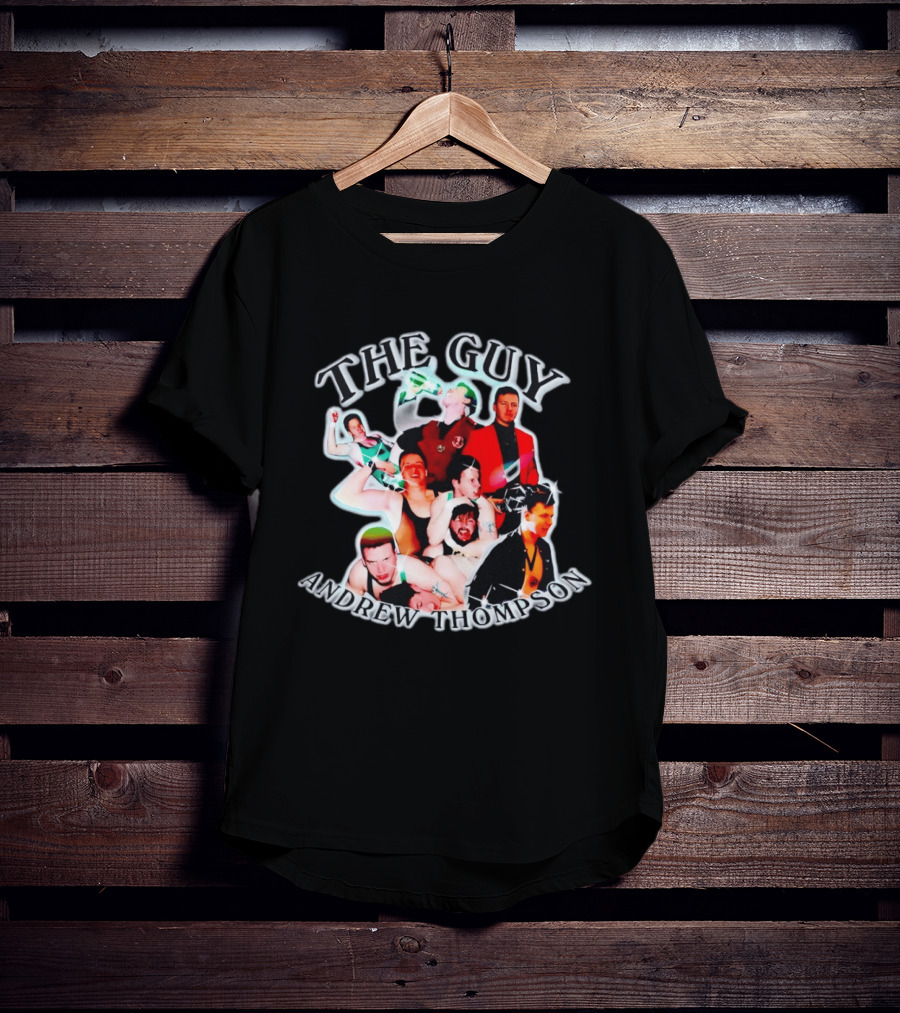 Andrew Thompson The Guy Birthday Celebration Collage T-Shirt