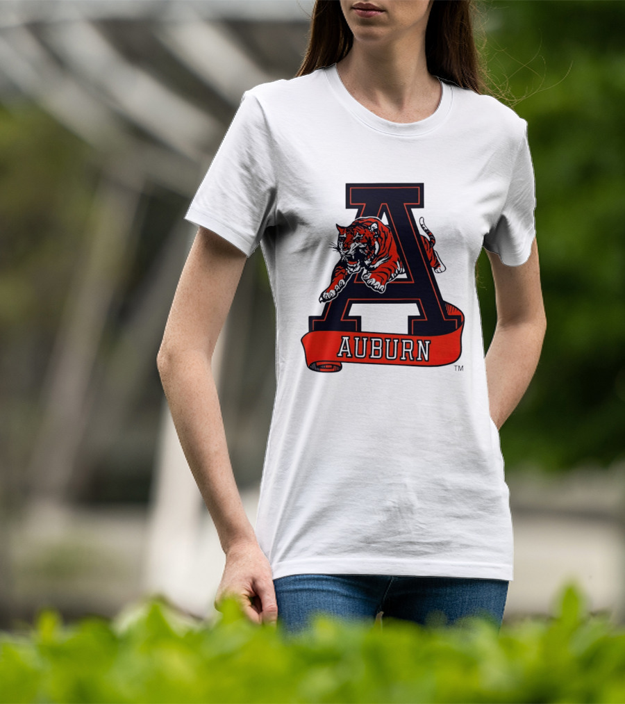 Auburn Tigers Auburn University Basketball NBA Team Spirit Tiger T-Shirt