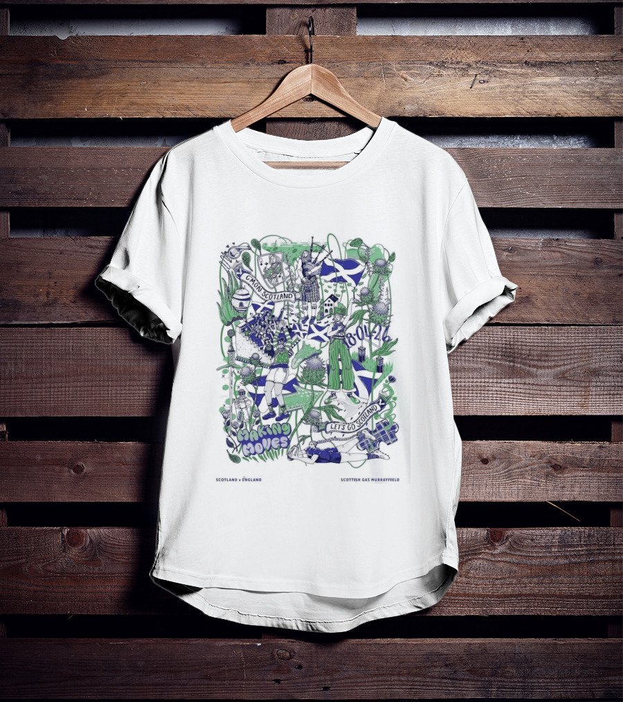 Scottish Rugby Team Making Moves T-Shirt