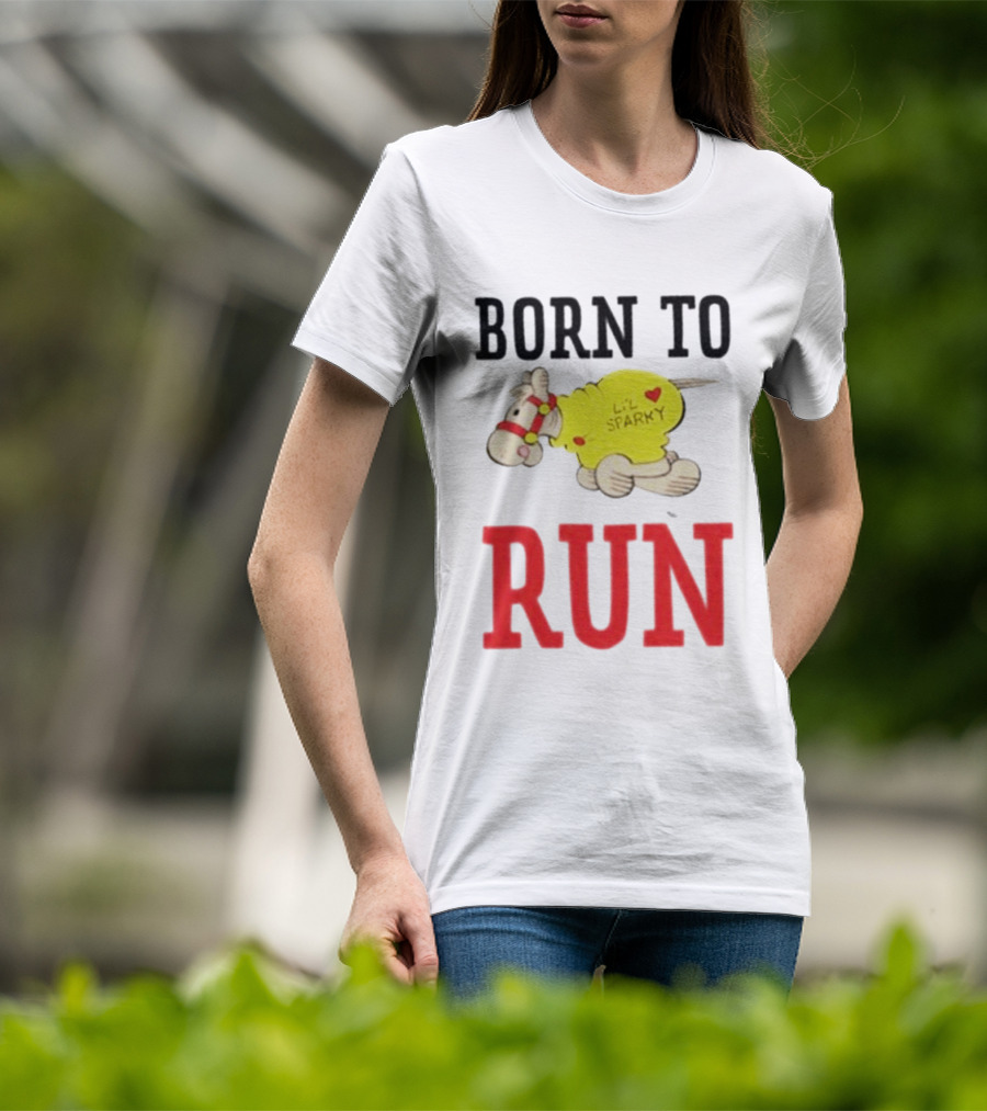 Born To Run Li'l Sparky Retro Cartoon T-Shirt