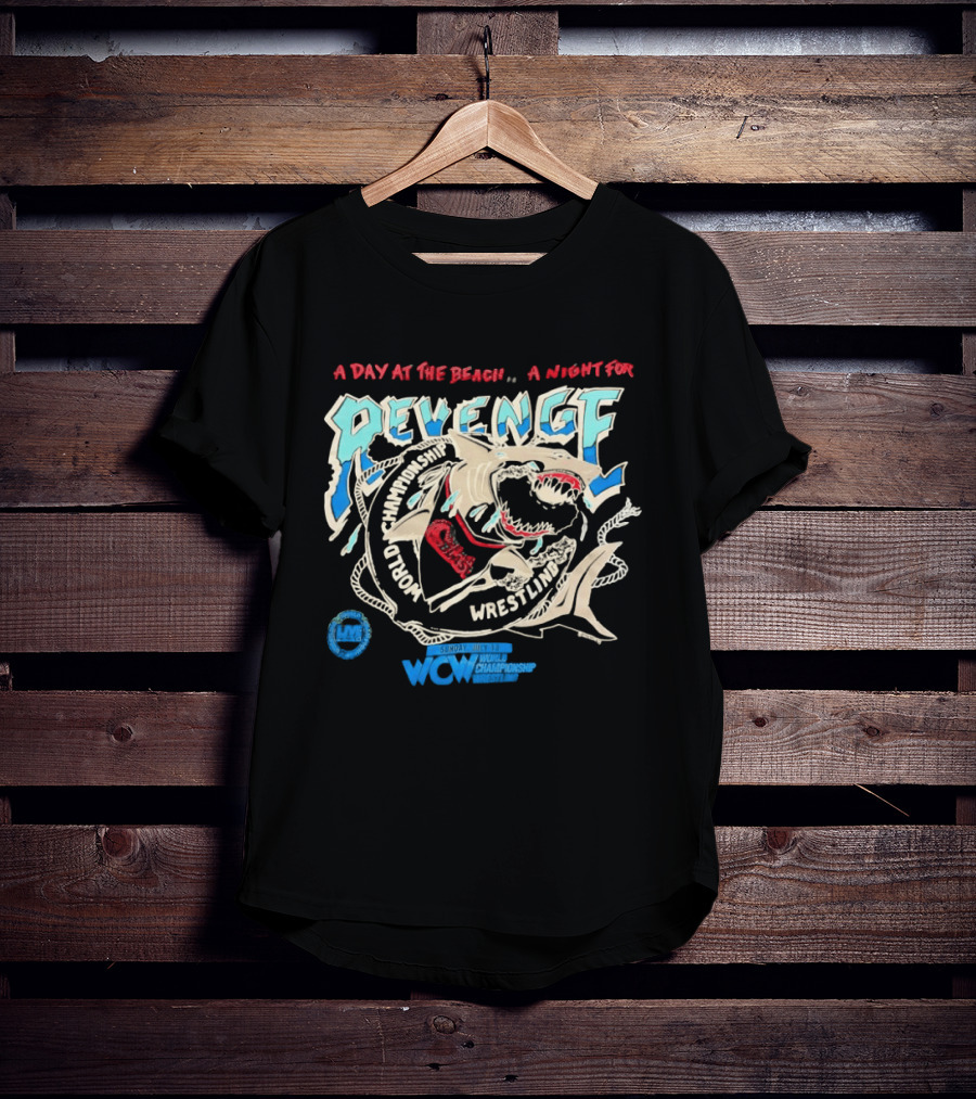 WCW 1997 Bash At The Beach Revenge Wrestling T-Shirt