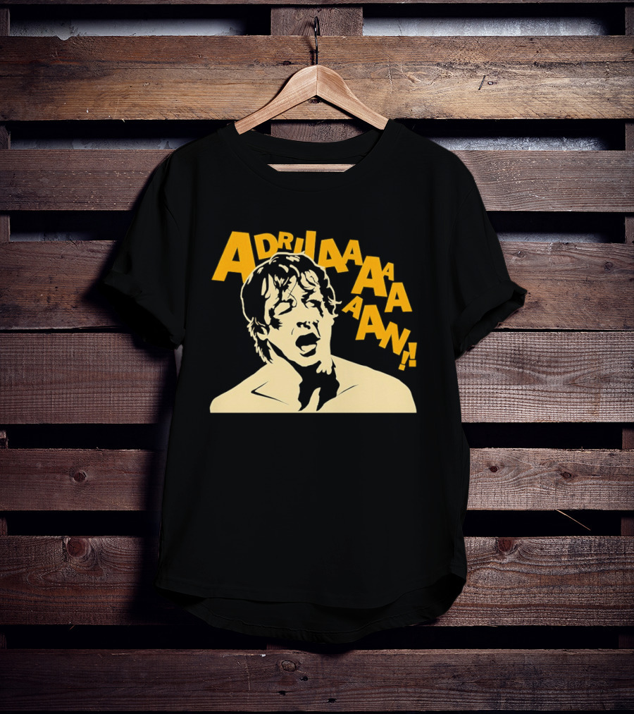 Rocky Balboa Adrian Yelling Iconic Movie Scene T-Shirt