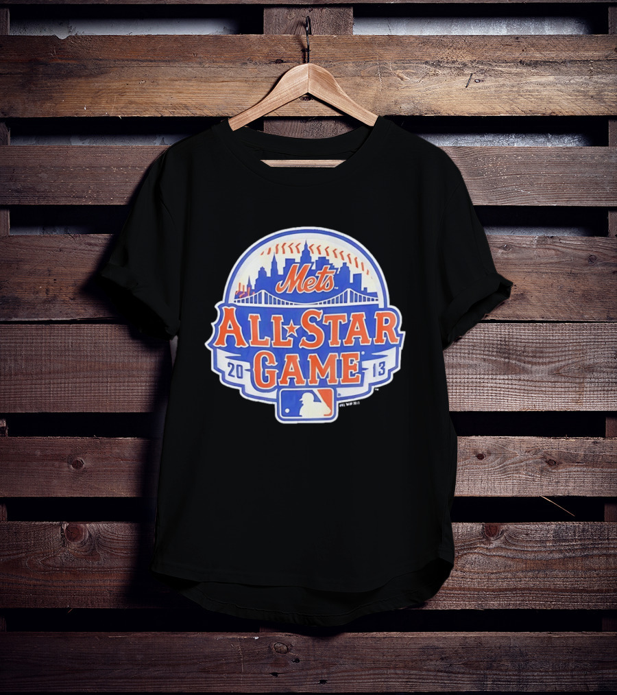 New York Mets 2013 All Star Game Skyline Baseball T-Shirt