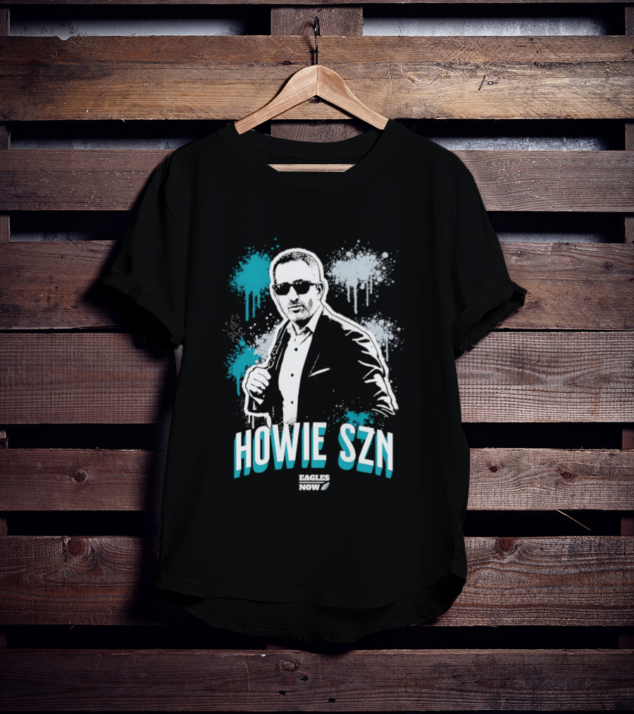 Howie SZN Philadelphia Eagles Football Fan Gear T-Shirt