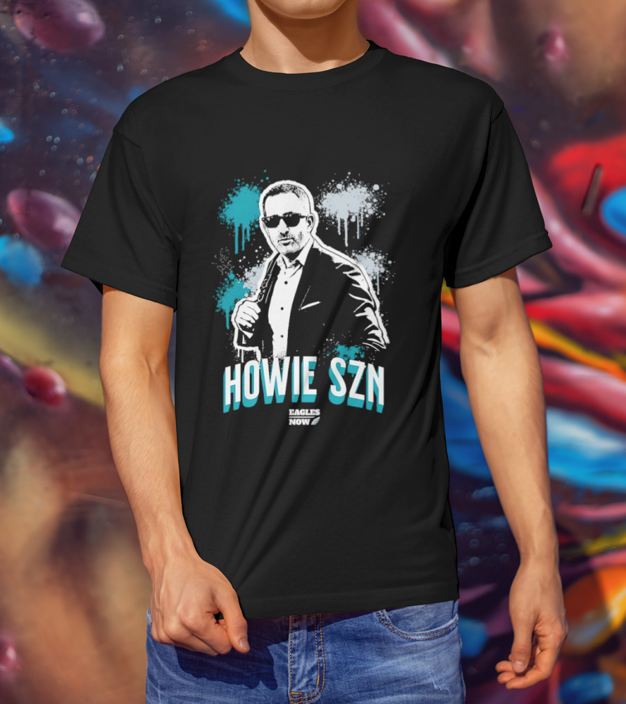 Howie SZN Philadelphia Eagles Football Fan Gear T-Shirt