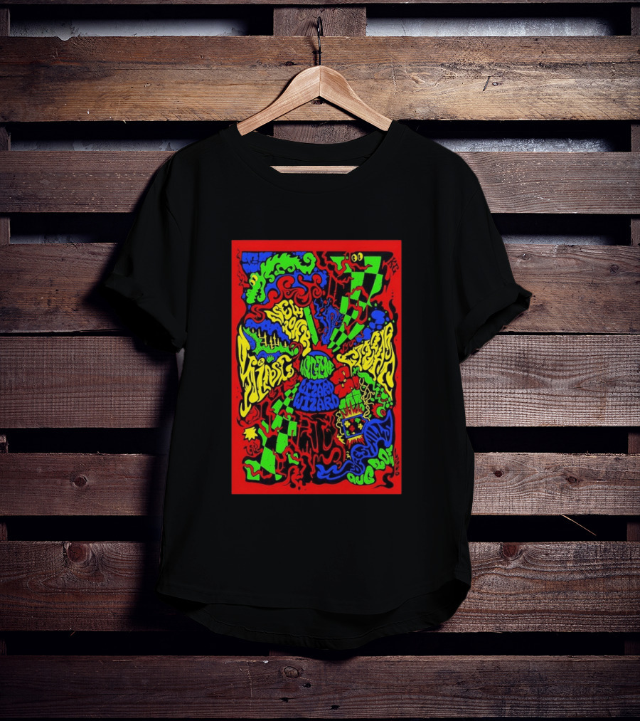 King Gizzard And The Lizard Wizard New York Forest Hills 8 20 2026 Psychedelic T-Shirt