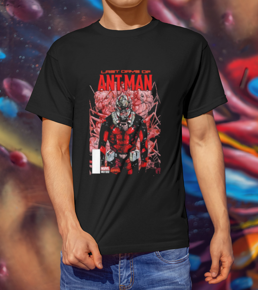 Last Days Of Ant Man Marvel Comic Cover T-Shirt