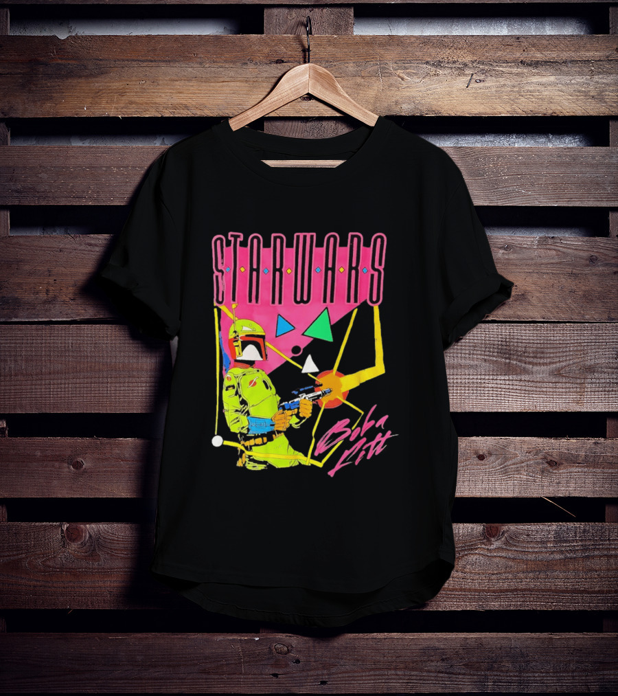 Star Wars Boba Fett Neon T-Shirt