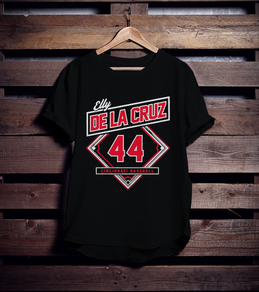 Elly De La Cruz 44 Cincinnati Baseball Reds T-Shirt