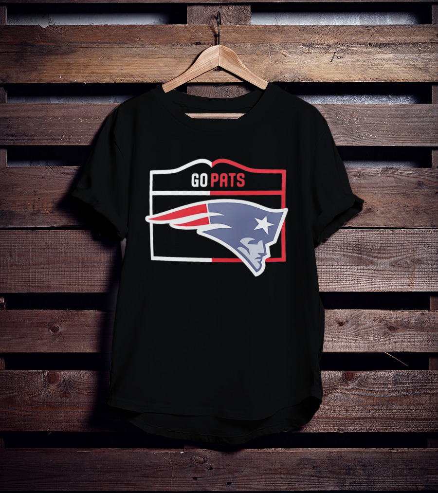 New England Patriots Go Pats Team Spirit T-Shirt