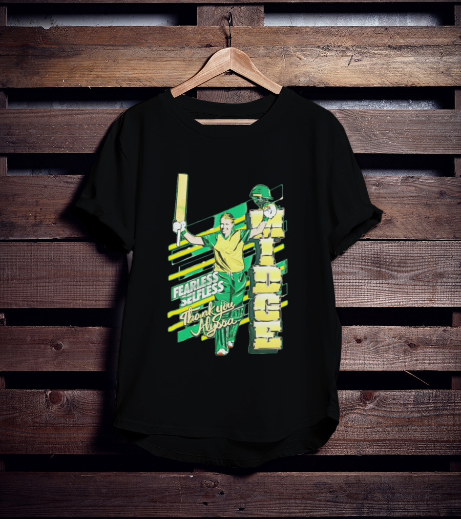 Fearless Selfless Thank You Alyssa Cricket Midge T-Shirt