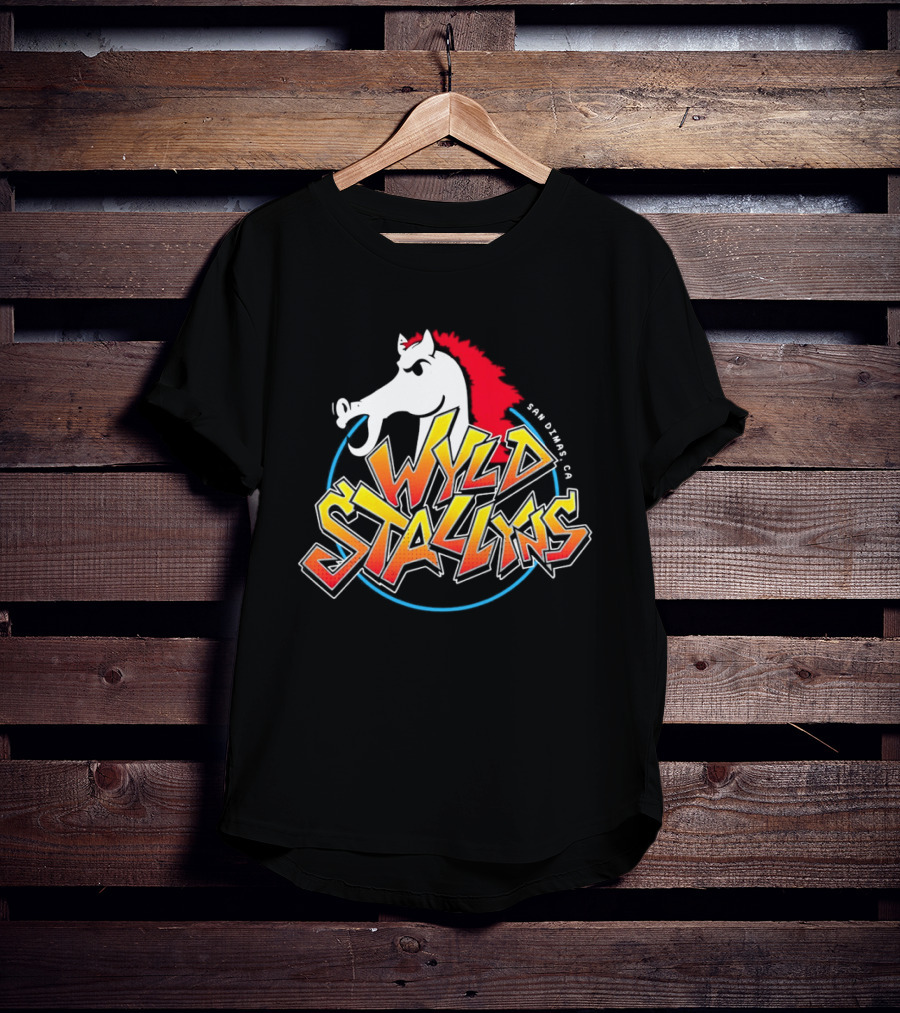 Wyld Stallyns Horse Emblem San Dimas CA T-Shirt