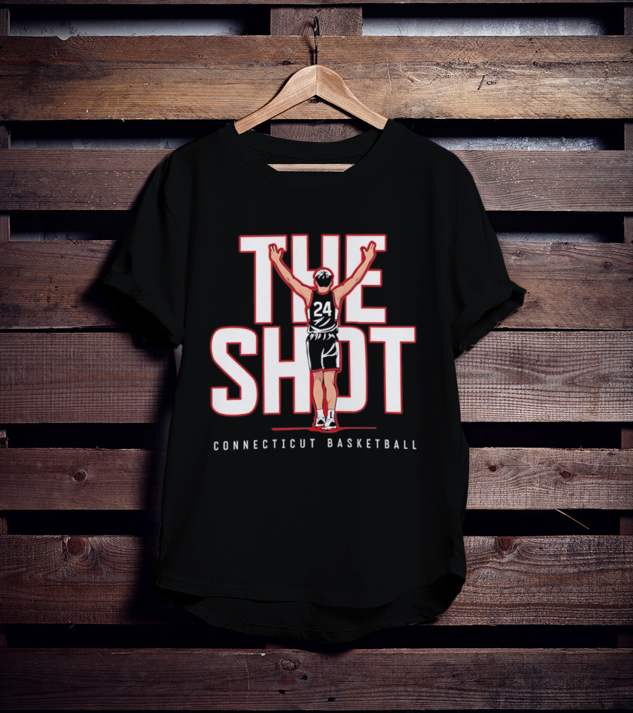 The Shot Braylon Mullins 24 Connecticut Basketball T-Shirt