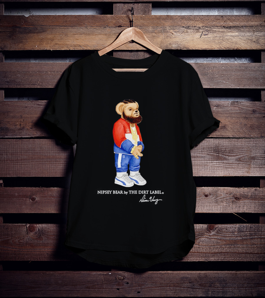 Nipsey Bear Puma Tracksuit By The Dirt Label T-Shirt