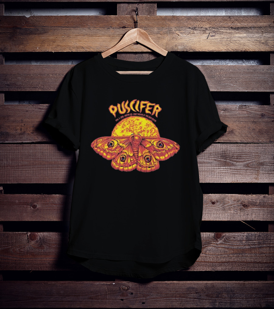 Puscifer Boch Center Wang Theatre Boston Moth Sunburst T-Shirt