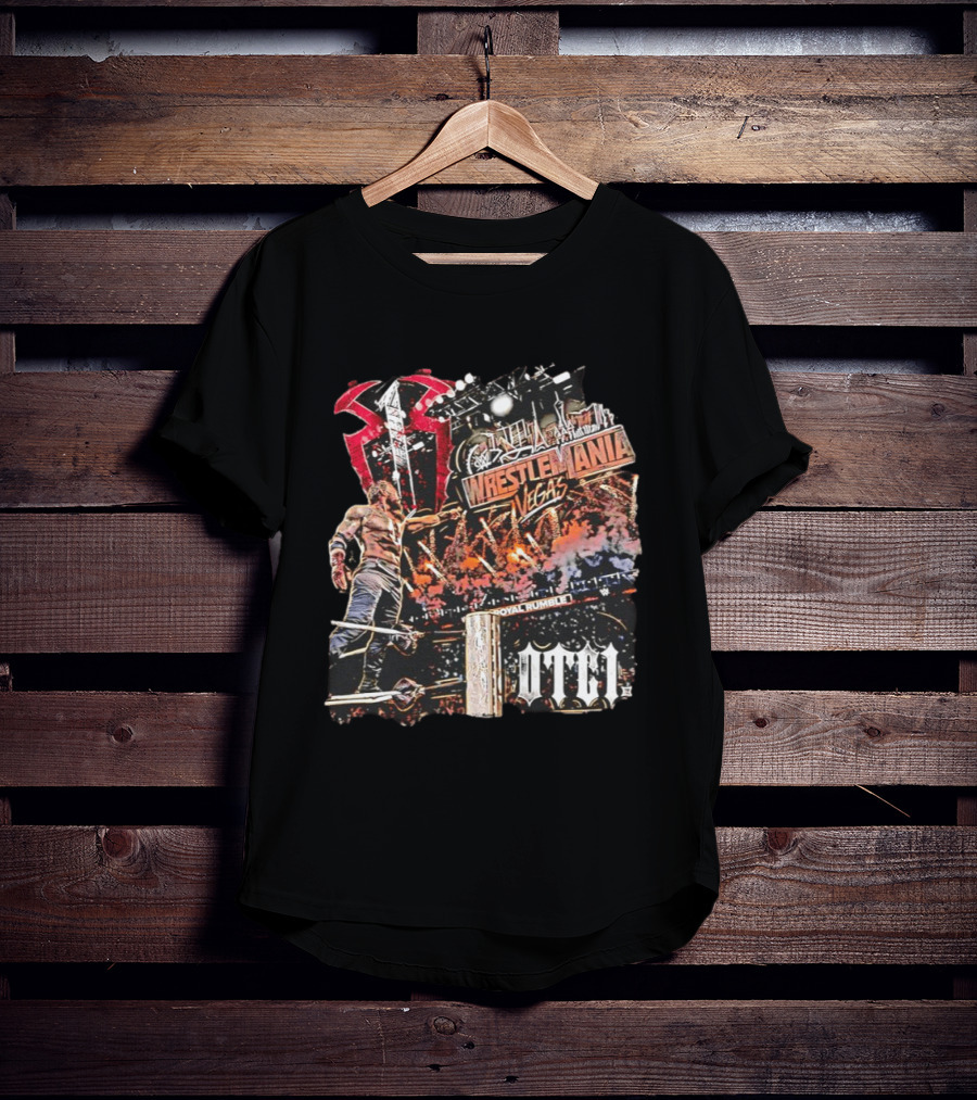 Roman Reigns WWE WrestleMania Vegas Royal Rumble UCE T-Shirt