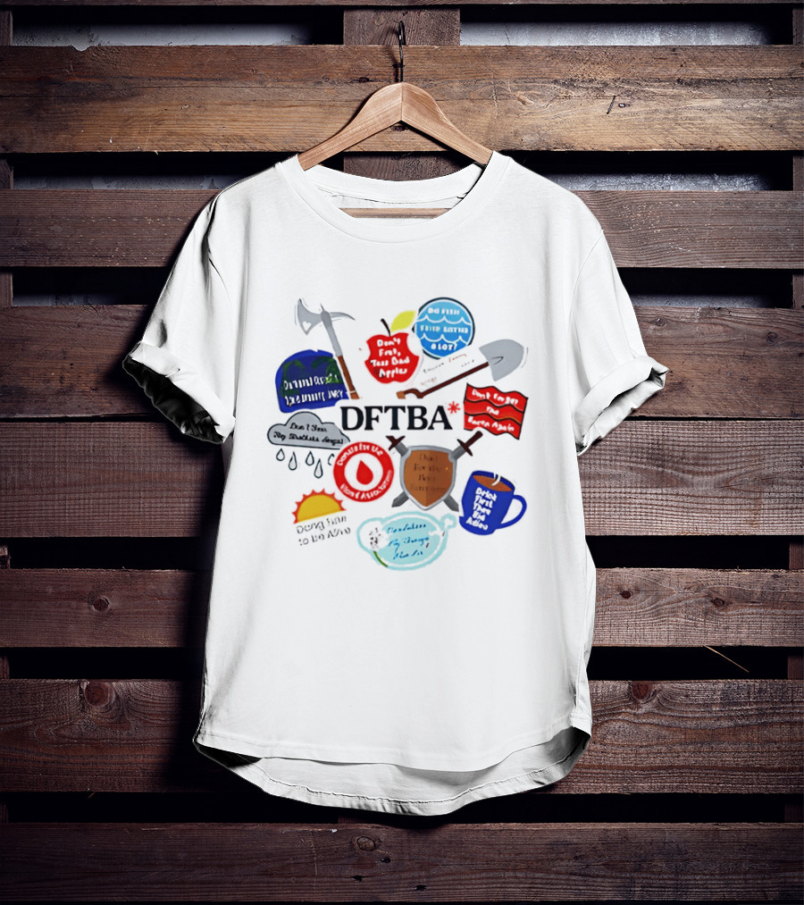 DFTBA Don't Forget To Be Awesome Bad Apple Touhou Project T-Shirt