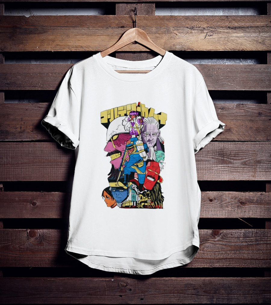 Golden Kamuy Manga Characters Collage T-Shirt