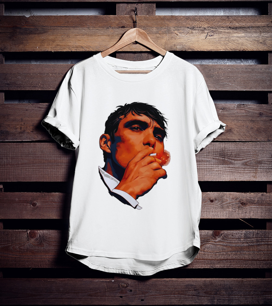 Tommy Shelby Smoking Peaky Blinders T-Shirt