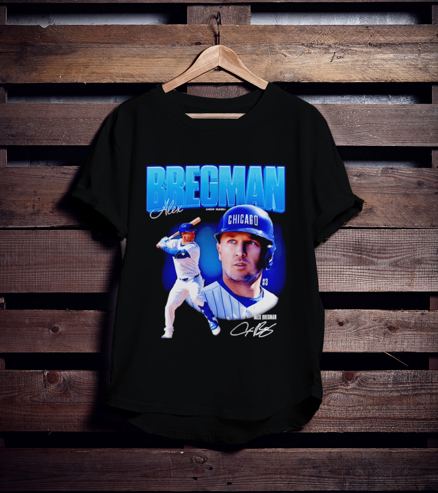 Bregman Alex Chicago #3 Baseball MLB T-Shirt