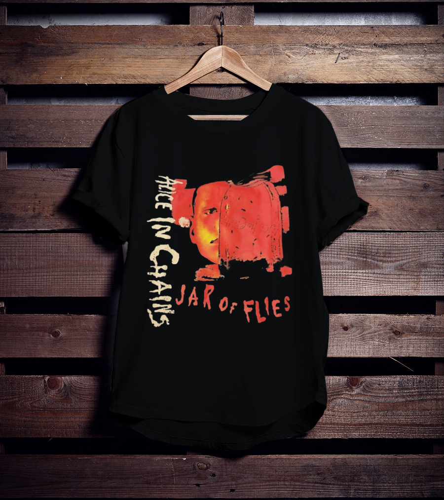 Alice In Chains Jar Of Flies Album Art Face T-Shirt