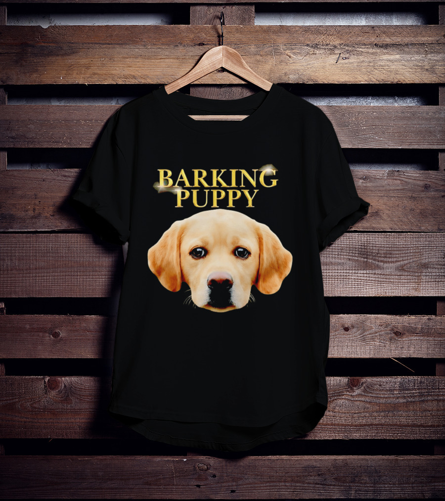 Barking Puppy Marley And Me Dog Labrador Retriever T-Shirt