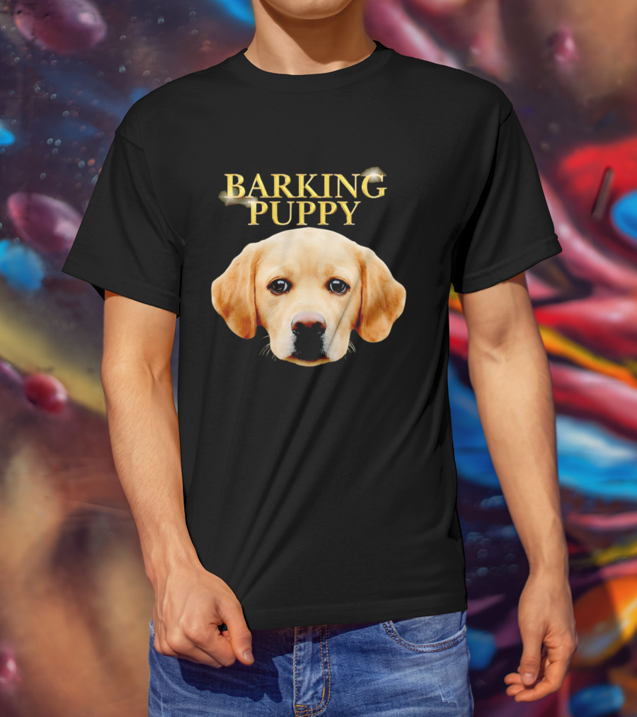 Barking Puppy Marley And Me Dog Labrador Retriever T-Shirt
