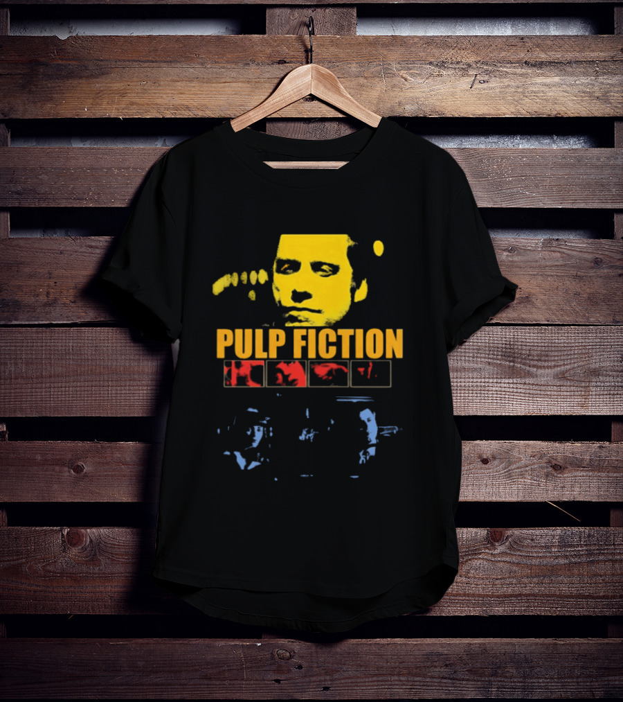 Pulp Fiction John Travolta Iconic Character Retro Movie T-Shirt