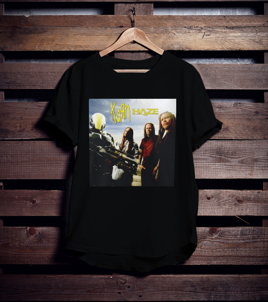 Korn Haze Band Members With Sci Fi Armor T-Shirt