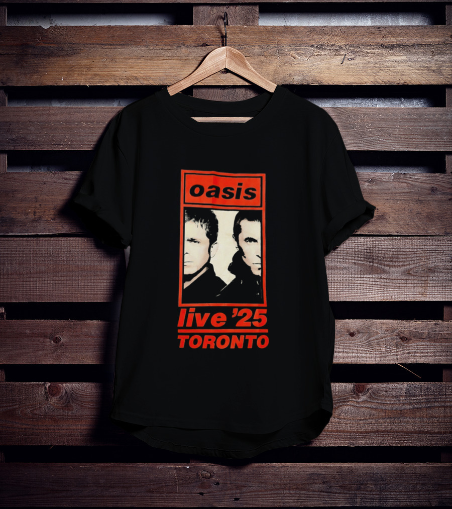Oasis Live '25 Toronto Concert Event T-Shirt