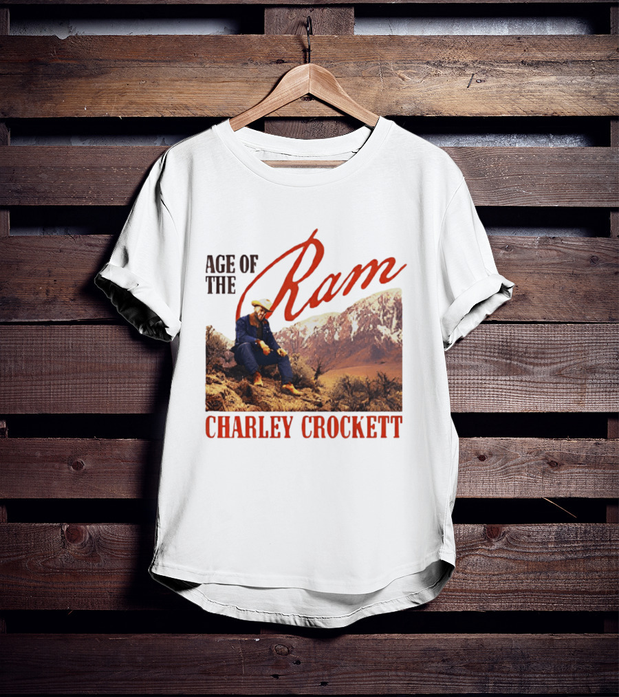 Age Of The Ram Western Style Charley Crockett Adventure T-Shirt