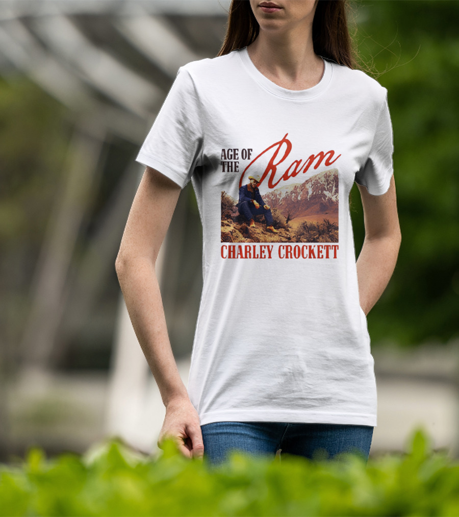 Age Of The Ram Western Style Charley Crockett Adventure T-Shirt