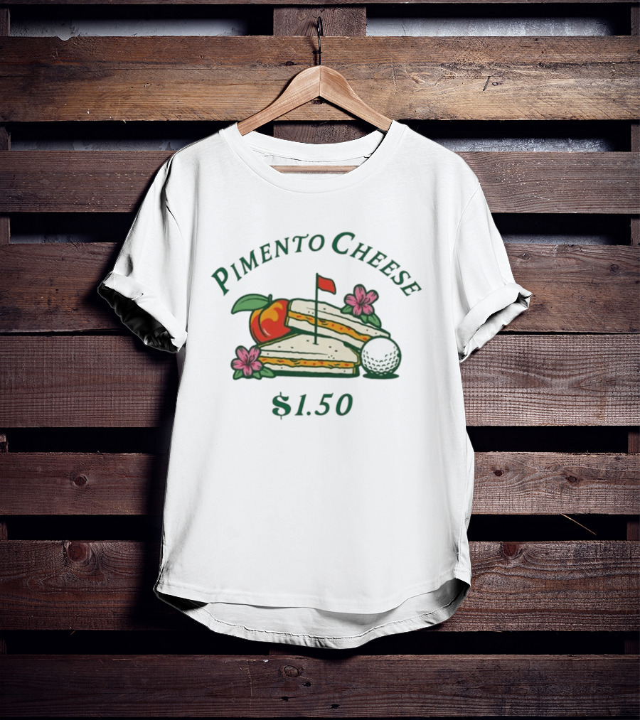 Pimento Cheese Sandwich Golf Snack Tradition $1.50 T-Shirt